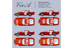 Photo1: **Preorder** HIRO K849 1/12 Alfa Romeo TZ2 ver.A 1966 Targa Florio