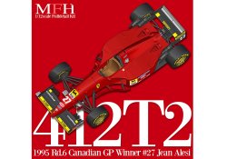 Photo1: **Preorder** HIRO K852 1/12 Ferrari 412T2 1995 Canadian GP Winner #27 J.Alesi