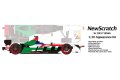 NewScratch 1/20 Formula E 2017-18 #66 Daniel Abt