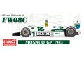 STUDIO27　FD20005 1/20 Williams FW08C Monaco GP 1983