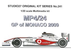 Photo1: STUDIO27 FK20241 1/20 McLaren MP4/24 MonacoGP 2009