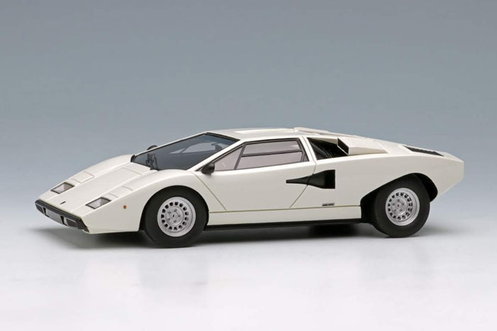 EIDOLON EM387C Lamborghini Countach LP400 1974 White - RACCOON Web-Shop