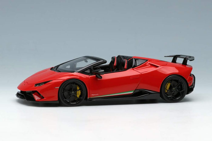 **Preorder** EIDOLON EM434C Lamborghini Huracan Performante Spyder 2017 Center lock ver. Pearl Red
