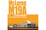 Photo: **Preorder** HIRO K820 1/12 McLaren M19A 1972 South African GP Winner #12 D.Hulme