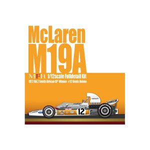 Photo: **Preorder** HIRO K820 1/12 McLaren M19A 1972 South African GP Winner #12 D.Hulme