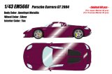 Photo: **Preorder** EIDOLON EM566I Porsche Carrera GT 2004 Amethyst Metallic Limited 60pcs