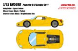 Photo: **Preorder** EIDOLON EM568D Porsche 918 Spyder 2011 Signal Yellow Limited 100pcs