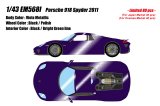 Photo: **Preorder** EIDOLON EM568I Porsche 918 Spyder 2011 Viola Metallic (Limited 80pcs)