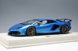 Photo: **Preorder** EIDOLON EML026B 1/18 Lamborghini Aventador SVJ 2018 (Nireo wheel) Blu Aegir Limited 60pcs