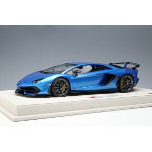 Photo: **Preorder** EIDOLON EML026B 1/18 Lamborghini Aventador SVJ 2018 (Nireo wheel) Blu Aegir Limited 60pcs