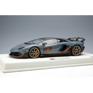 Photo: EIDOLON EML027J 1/18 Lamborghini Aventador SVJ 63 2018 Grigio Telesto Limited 63pcs