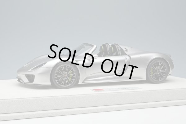 Photo1: **Preorder** EIDOLON EML045A 1/18 Porsche 918 Spyder 2011 GT Silver