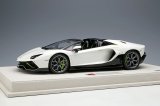 Photo: **Preorder** EIDOLON EML064E 1/18 Lamborghini Aventador LP780-4 Ultimae Roadster 2021 Bianco Opalis / Black Limited 50pcs