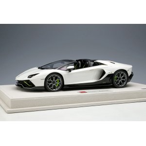 Photo: **Preorder** EIDOLON EML064E 1/18 Lamborghini Aventador LP780-4 Ultimae Roadster 2021 Bianco Opalis / Black Limited 50pcs