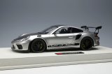 Photo: **Preorder** EIDOLON EML072B 1/18 Porsche 911 (991.2) GT3 RS Weissach Package 2018 GT Silver Metallic