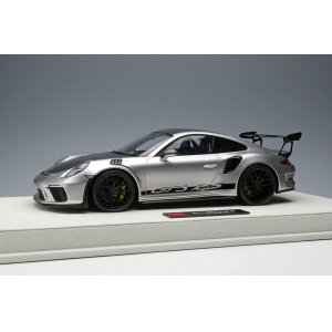 Photo: **Preorder** EIDOLON EML072B 1/18 Porsche 911 (991.2) GT3 RS Weissach Package 2018 GT Silver Metallic