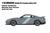 Photo: **Preorder** EIDOLON EML083D 1/18 Nissan GT-R Premium edition 2024 Dark Metal Gray
