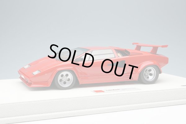 Photo1: EIDOLON EML088F 1/18 Lamborghini Countach LP5000 QV 1988 with Rear Wing Red Limited 50pcs