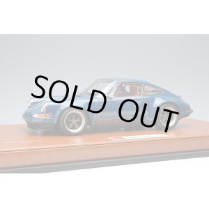 Photo: **Preorder** EIDOLON EML090G 1/18 Singer 911(964) Coupe Resistance Blue Limited 80pcs