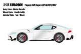 Photo: **Preorder** EIDOLON EML096A 1/18 Toyota GR Supra RZ (A91) 2022 White Metallic