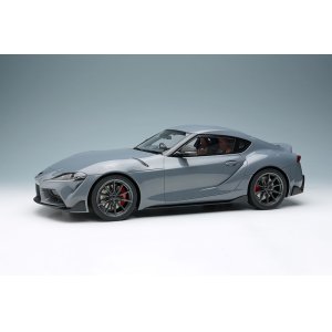 Photo: **Preorder** EIDOLON EML096B 1/18 Toyota GR Supra RZ (A91) 2022 Volcanic Ash Gray Metallic