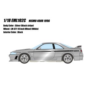 Photo: **Preorder** EIDOLON EML102C 1/18 NISMO 400R 1996 Silver