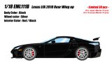 Photo: **Preorder** EIDOLON EML111B 1/18 Lexus LFA 2010 Rear Wing up Black Limited 30pcs
