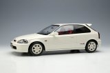 Photo: **Preorder** EIDOLON EML115A 1/18 Honda Civic TYPE R (EK9) 1997 Championship White