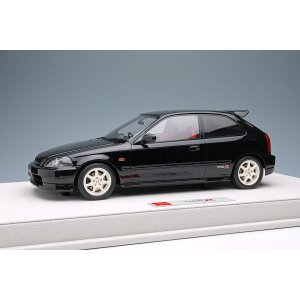 Photo: **Preorder** EIDOLON EML115C 1/18 Honda Civic TYPE R (EK9) 1997 Starlight Black Pearl