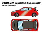 Photo: **Preorder** EIDOLON EML133D 1/18 Toyota GRMN Yaris Circuit Package Emotional Red 2
