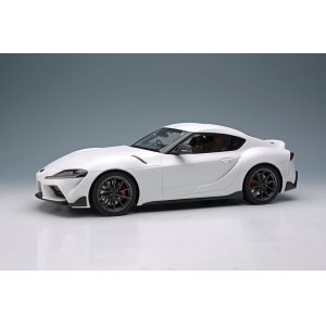 Photo: **Preorder** EIDOLON EML176 1/18 Toyota GR Supra RZ (A91) Matte White Edition 2022 Limited 50pcs