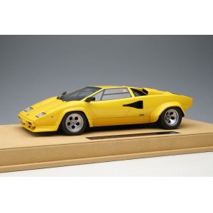 Photo: **Preorder** IDEA IM065D 1/18 Lamborghini Countach LP5000S 1982 Yellow