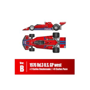 Photo: **Preorder** HIRO K825 1/12 Brabham BT45 Ver.B 1976 Rd.3 U.S.GP West #7/8