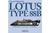 Photo: **Preorder** HIRO K822 1/12 Lotus Type 88B 1981 British GP
