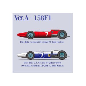 Photo: **Preorder** HIRO K834 1/12 Ferrari 158F1 1964