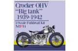 Photo: **Preorder** HIRO K836 1/9 Crocker OHV Big Tank 1939-42
