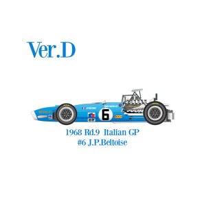 Photo: **Preorder** HIRO K846 1/12 Matra MS11 Ver.D 1968 Rd.9 Italian GP #6 J.P.Beltoise