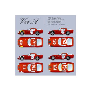 Photo: **Preorder** HIRO K849 1/12 Alfa Romeo TZ2 ver.A 1966 Targa Florio