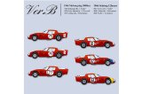 Photo: **Preorder** HIRO K850 1/12 Alfa Romeo TZ2 ver.B 1966 Nurburgring 1000km / 1966 Sebring 12hours