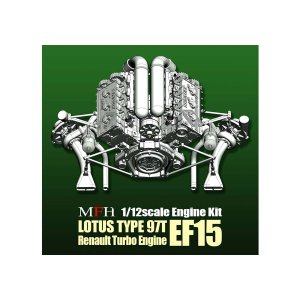 Photo: HIRO KE013 1/12 Lotus 97T Engine kit