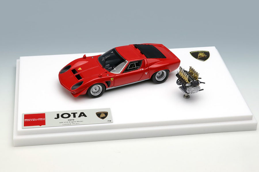 Photo1: EIDOLON EM170SP-B Lamborghini Jota 1970 with V12 Engine Limited 70pcs