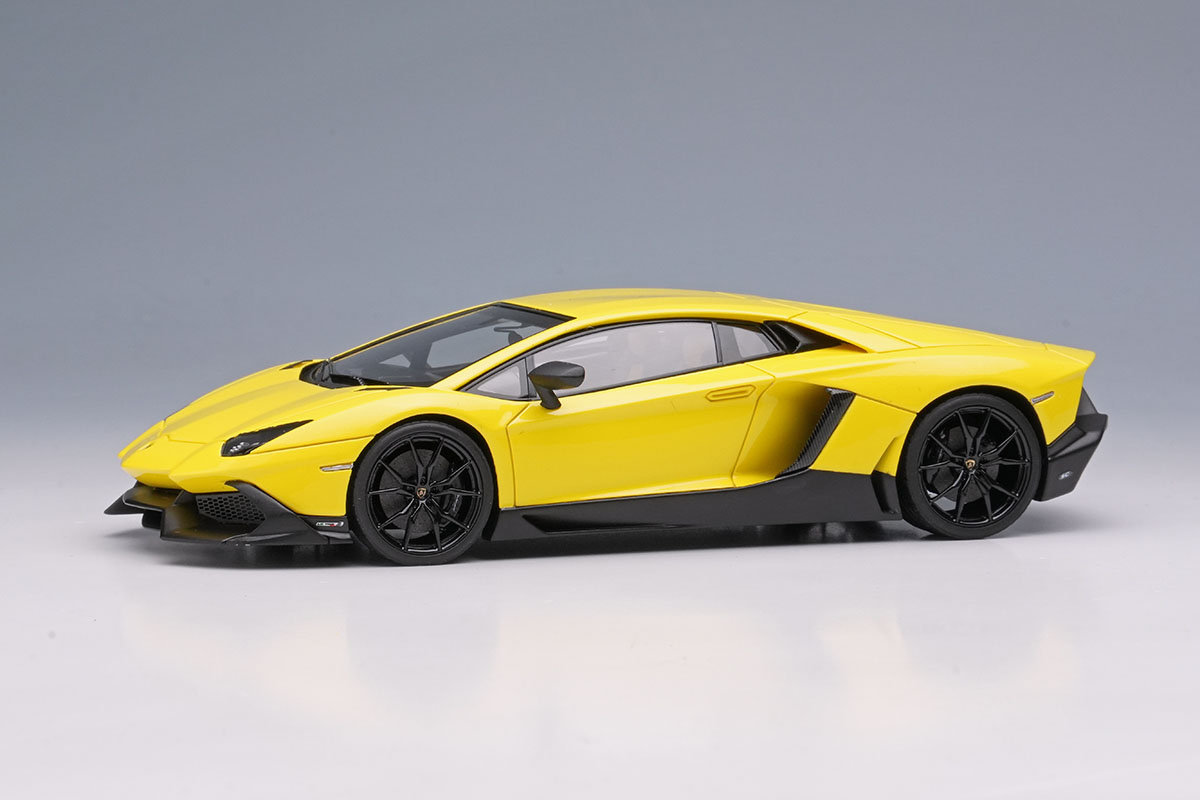 Photo1: **Preorder** EIDOLON EM285A Lamborghini Aventador LP720-4 50°Anniversario Shanghai Motor show 2013 Giallo Maggio