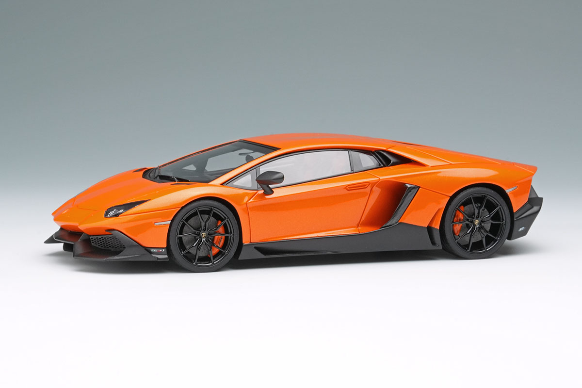 Photo1: EIDOLON EM285L Lamborghini Aventador LP720-4 50°Anniversario 2013 Arancio Atlas Limited 60pcs