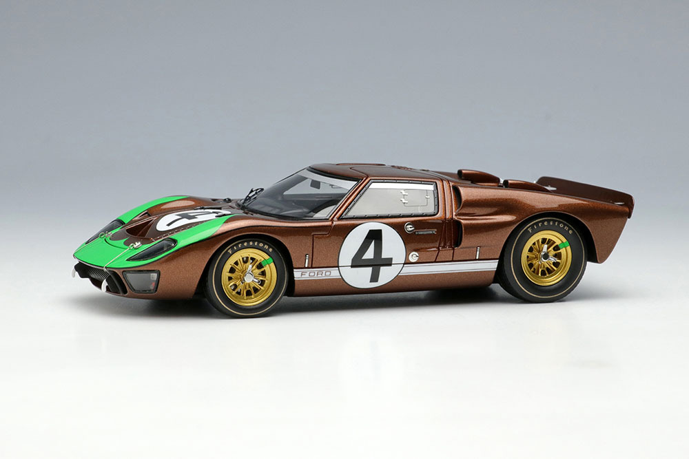 Photo1: **Preorder** EIDOLON EM301E Ford GT40 Mk.2 Le Mans 24h 1966 Holman & Moody No.4