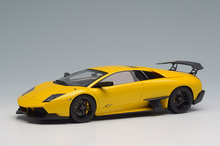 Photo1:  **Preorder** EIDOLON EM336A Lamborghini Murcielago LP670-4 SV Geneva Motor Show 2009 Pearl Yellow