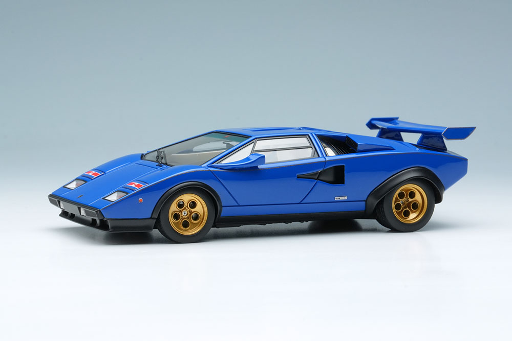 Photo1: **Preorder** EIDOLON EM440D Lamborghini Countach LP500S Walter Wolf 2nd Ch.1120202 Aero Mirror ver. Limited 100pcs