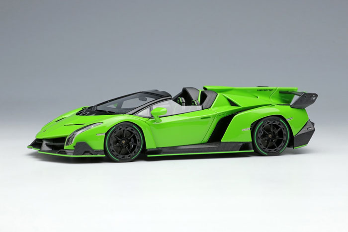 Photo1: **Preorder** EIDOLON EM451D Lamborghini Veneno Roadster 2015 Verde Miura Limited 80pcs