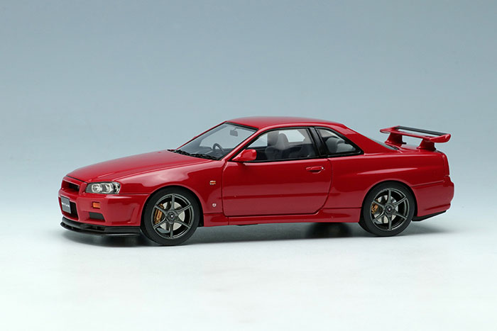 Photo1: **Preorder** EIDOLON EM462C Nissan Skyline GT-R (BNR34) V-Spec 1999 Active Red