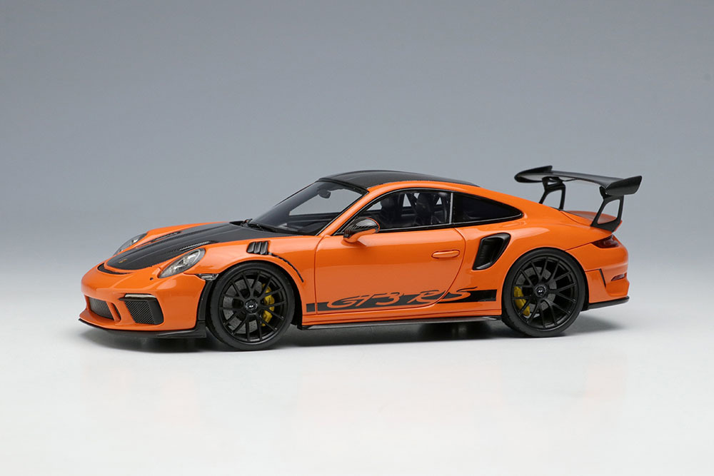 Photo1: **Preorder** EIDOLON EM574E Porsche 911(991.2) GT3 RS Weissach package 2018 Orange limited 100pcs