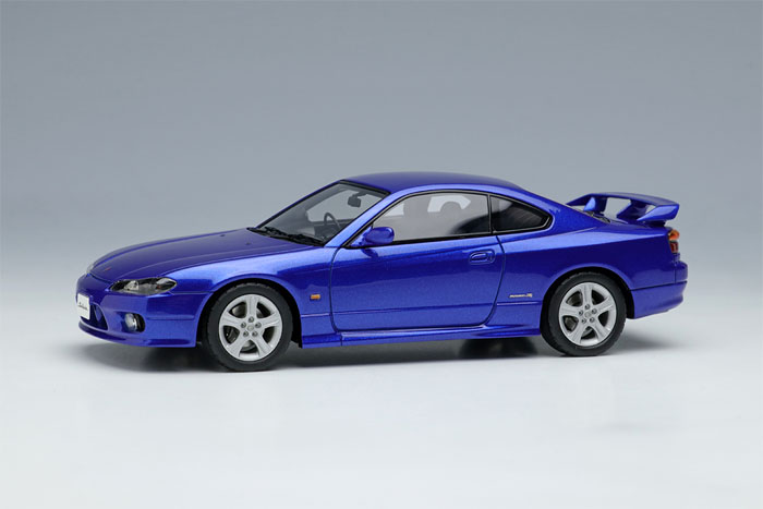 Photo1: **Preorder**  EIDOLON EM628B Nissan Silvia (S15) Spec R Aero 1999 Brilliant Blue